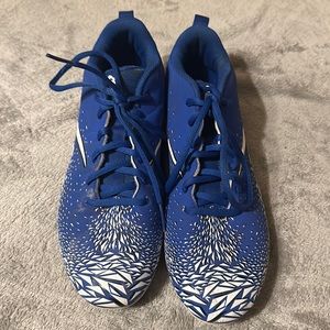 Nike Vapor Varsity, Low TD, Game Royale, size 10 1/2, blue and white